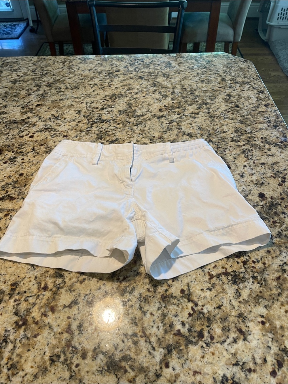 Tommy Hilfiger White Cotton Bermuda Shorts